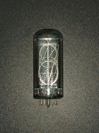An IN-18 Nixie tube, the largest of the Soviet types