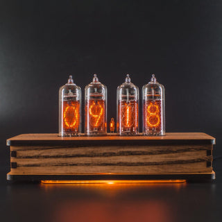 Authentic Nixie Tube Clock | Vintage Design | Energy Saving | Extra Tube Included | High Precision - NIXIE STAR