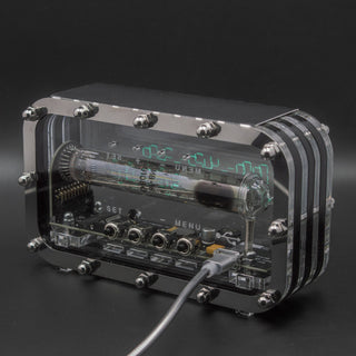 IV-18 VFD Tube Clock — Divergence Meter — Soviet IV-18 vacuum tube clock