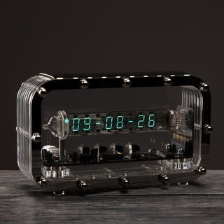 IV-18 VFD Tube Clock — Divergence Meter — Soviet IV-18 vacuum tube clock