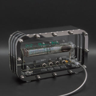 IV-18 VFD Tube Clock — Divergence Meter — Soviet IV-18 vacuum tube clock