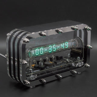 IV-18 VFD Tube Clock — Divergence Meter — Soviet IV-18 vacuum tube clock
