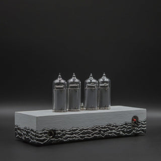 Hand-painted Nixie Tube Clock with Replaceable IN-14 Nixie Tubes, Motion Sensor, Visual Effects - NIXIE STAR