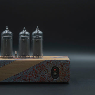 Hand-painted Nixie Tube Clock with Replaceable IN-14 Nixie Tubes, Motion Sensor, Visual Effects - NIXIE STAR