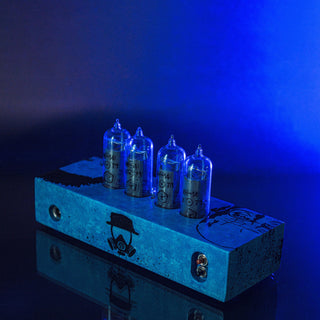 Hand-painted Breaking Bad Nixie Tube Clock with Replaceable IN-14 Nixie Tubes, Motion Sensor, Visual Effects - NIXIE STAR